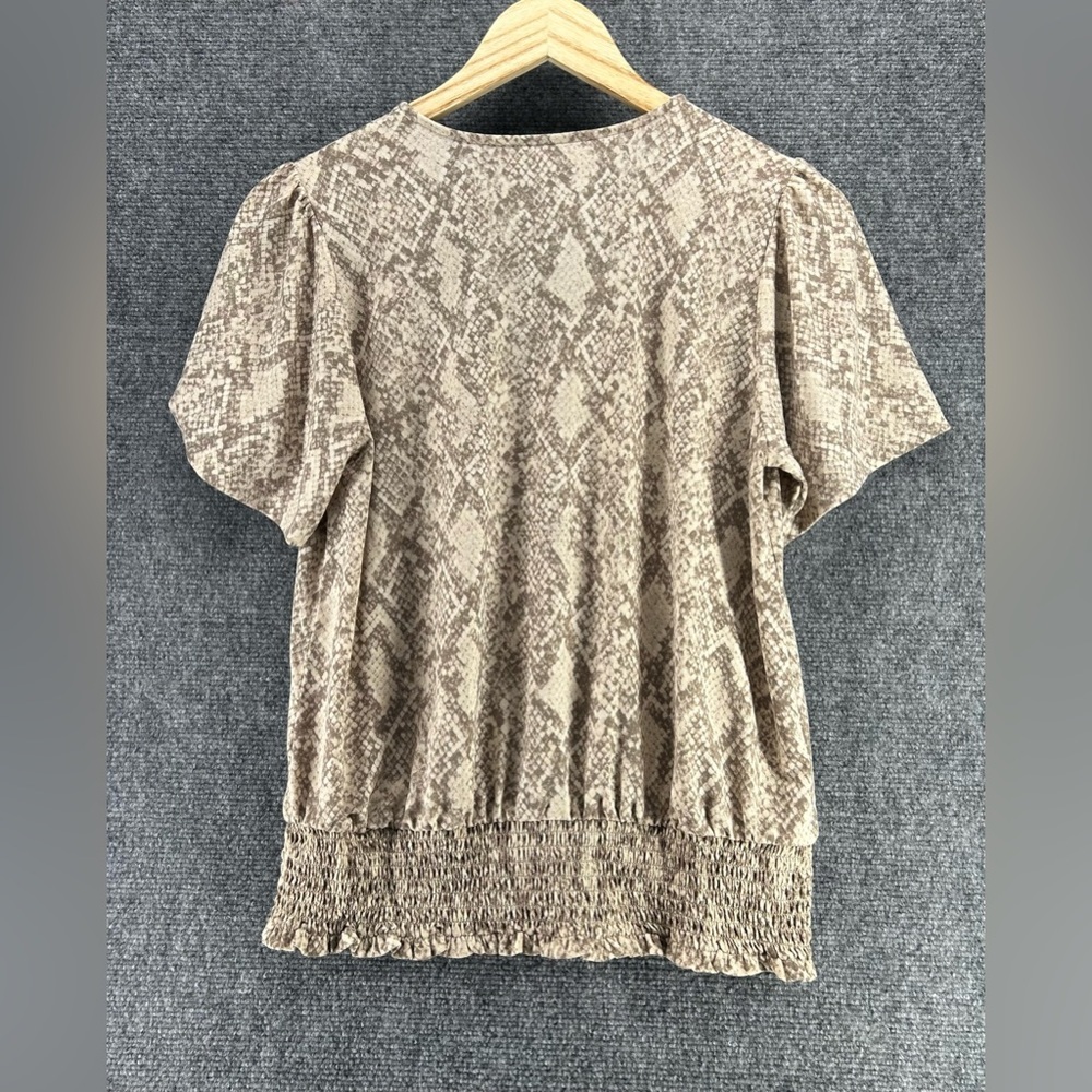 Michael Kors Short Sleeve Blouse Size S/P - Picture 3 of 7
